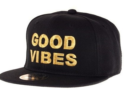 GOOD VIBES cerno-zlata