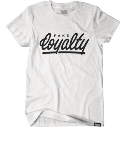 white tee logo