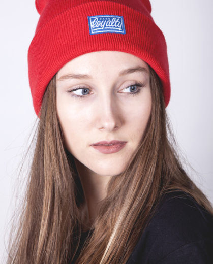 Label beanie
