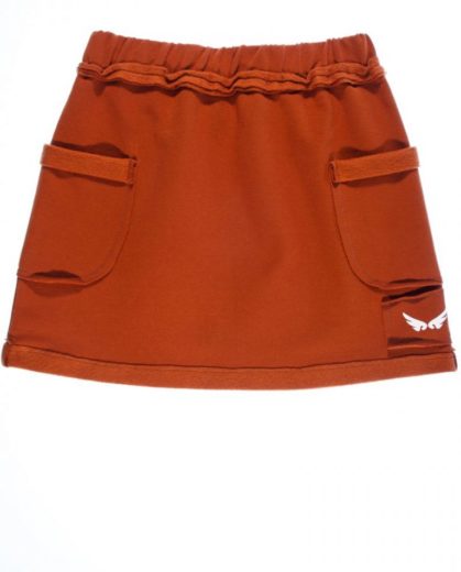 Zimná sukňa - marsala